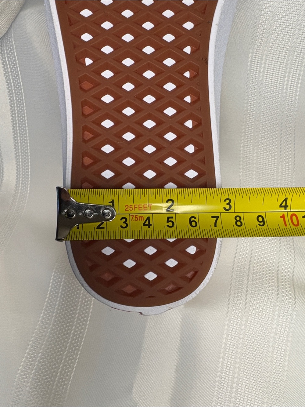 Vans Slip-On Checkerboard Platforms in Pink and Cream - Picture 13 of 14